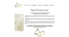 Desktop Screenshot of pilatespalmsprings.com